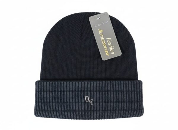 Thick Winter Beanie Hat for Men Women Lined Fleece Thermal Knit Ski Cap