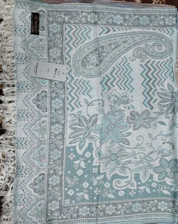 Viscose Shawl Woven Paisley Soft Single Ply Tassel Wrap Scarf